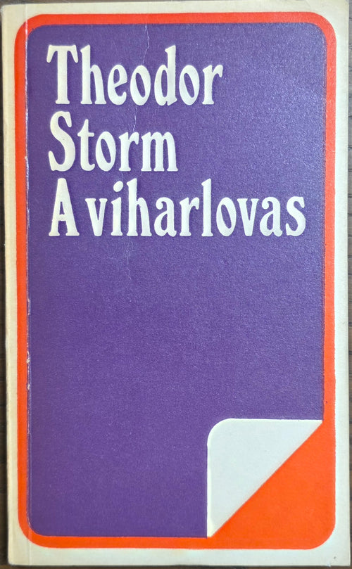 A viharlovas – Theodor Storm könyvborító
