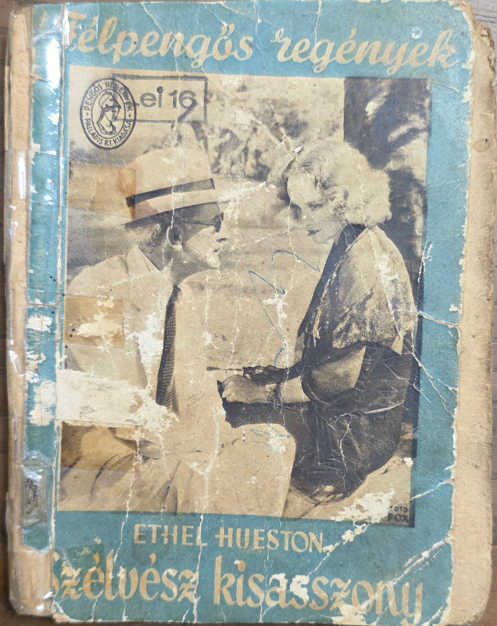 Ethel Hueston – Szélvész kisasszony – borító