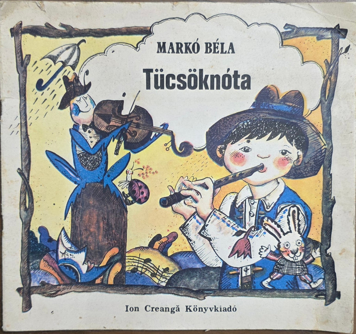 Tücsöknóta – Markó Béla könyvborító
